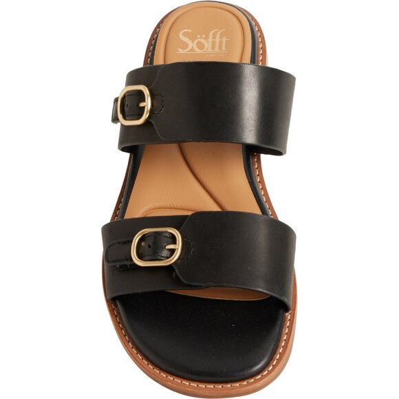 NEW Sofft Noella Sandals - Leather in black For Women 825 3s7 - Picture 3 of 5